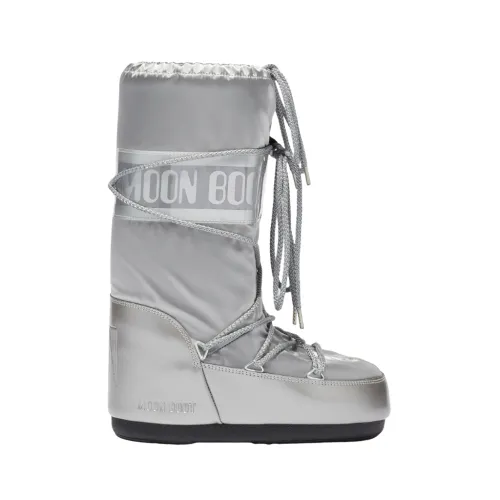 Buty damskie Moon Boot Icon Glance Satin silver