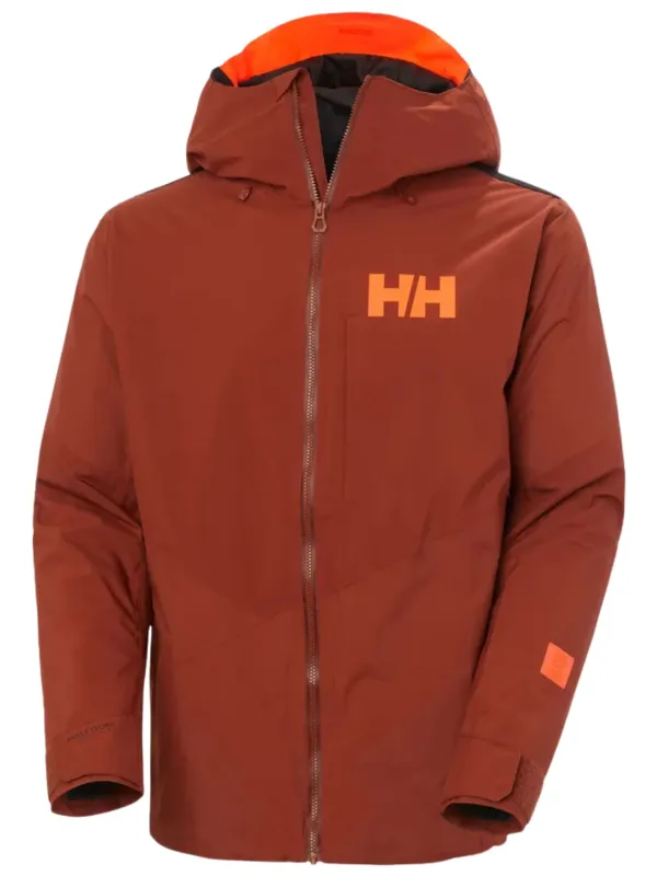Kurtka narciarska męska Helly Hansen Powdreamer 3.0 iron oxide