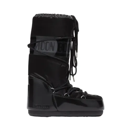 Buty damskie Moon Boot Icon Glance Satin black