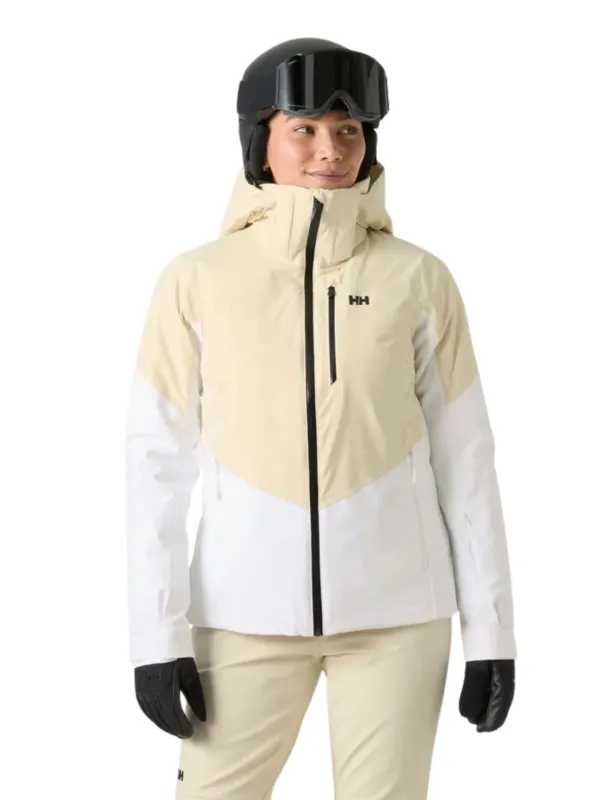 Kurtka narciarska damska Helly Hansen Alphelia cream