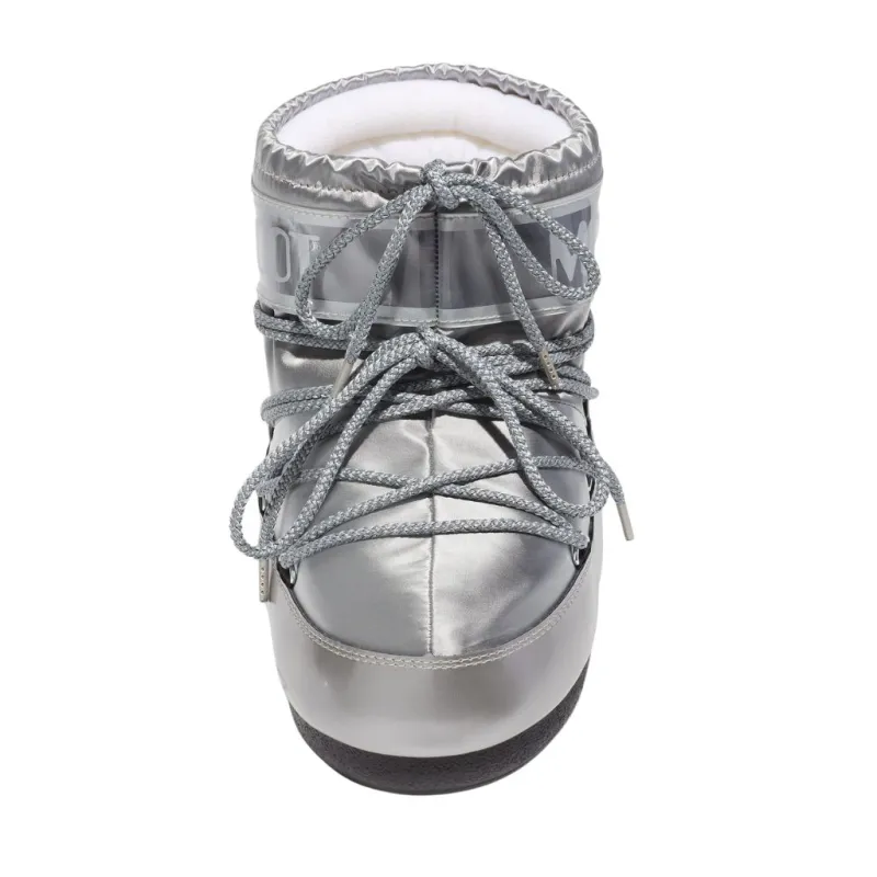 Buty damskie Moon Boot Icon Low Glance Satin silver