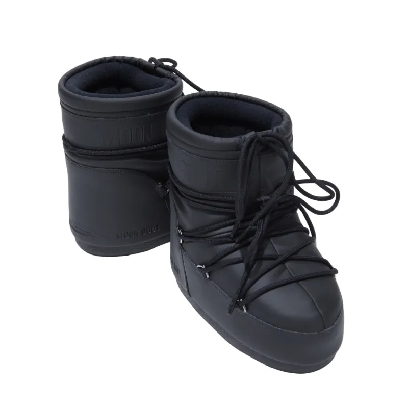 Buty damskie Moon Boot Icon Low Rubber black