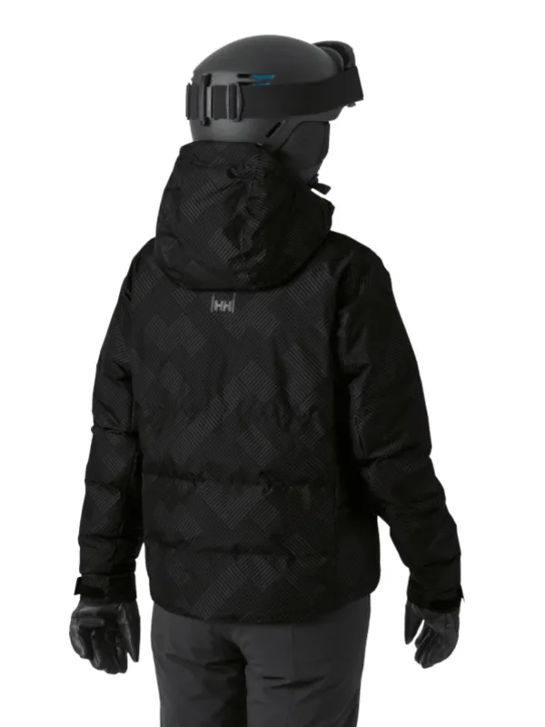 Kurtka narciarska damska Helly Hansen Kvitfjell Race Puffy black plaid