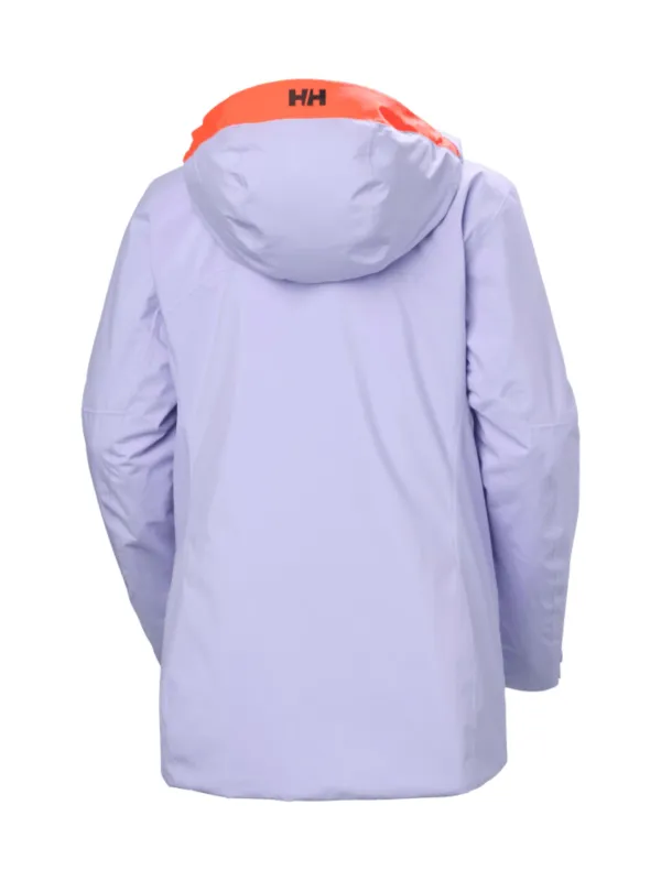 Kurtka narciarska damska Helly Hansen Powshot bright lavender