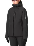Kurtka narciarska damska Salomon Highland Jacket deep black
