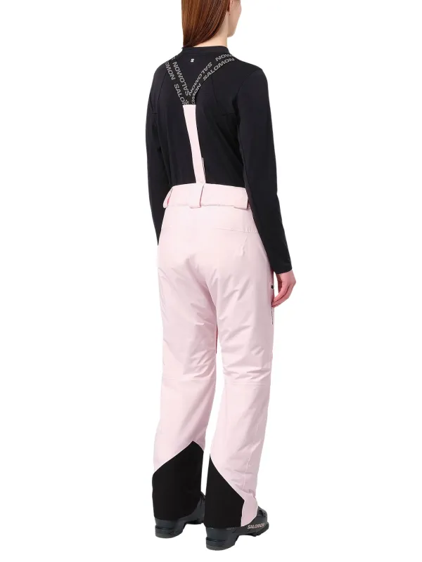 Spodnie narciarskie damskie Salomon Brilliant Pant icy pink
