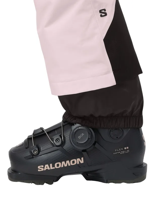 Spodnie narciarskie damskie Salomon Brilliant Pant icy pink