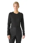 Koszulka termoaktywna damska Helly Hansen Lifa Merino Midweight Crew black