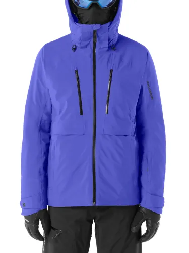 Kurtka narciarska męska Salomon Brilliant 2.0 Jacket clematis blue