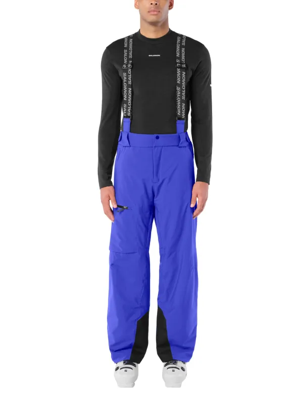 Spodnie narciarskie męskie Salomon Brilliant Pant clematis blue