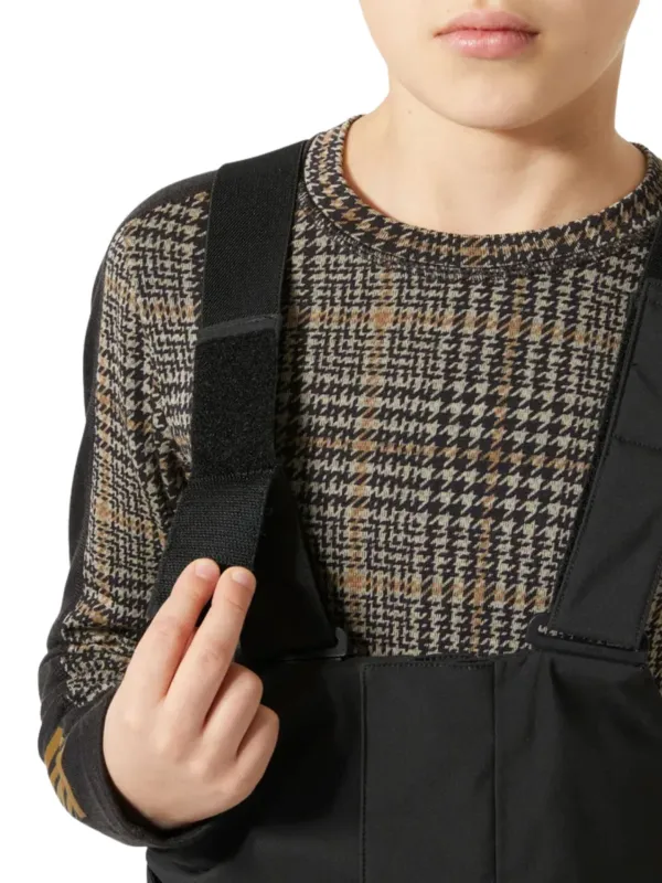 Spodnie narciarskie dziecięce Helly Hansen Summit 2.0 Bib black