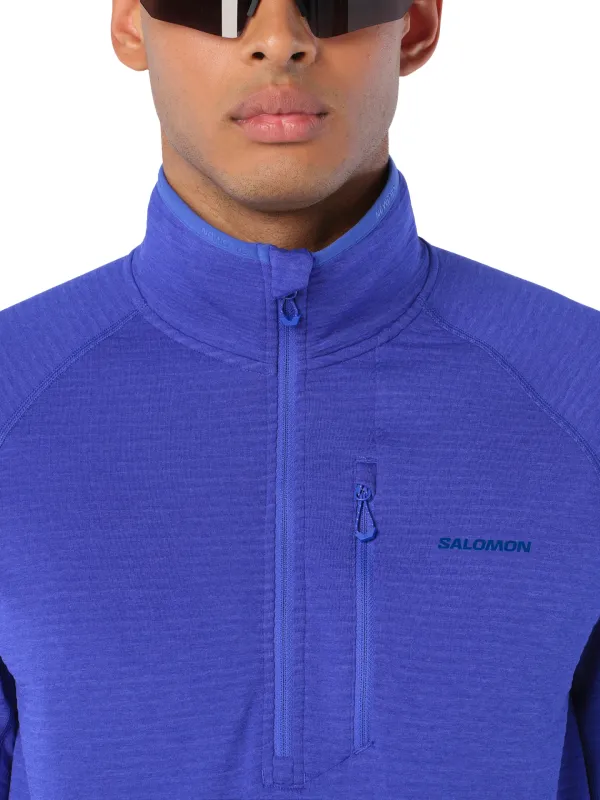 Polar męski Salomon Essential Lightwarm HZ clematis blue