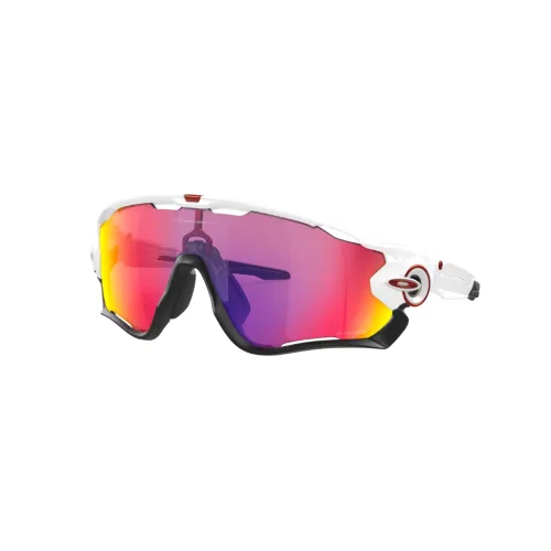 Okulary przeciwsłoneczne Oakley Jawbreaker polished white/prizm road