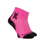 Skarpety X-Socks Run Discover Ankle fluo pink/x black
