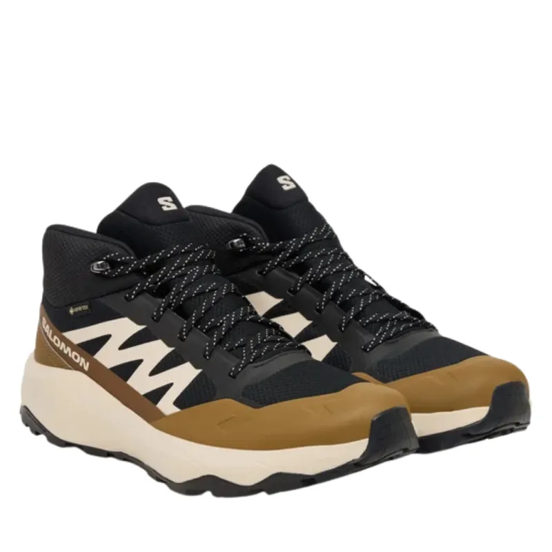 Buty męskie Salomon Outscape Mid GTX Gore-Tex black/rainy day/coyote brown