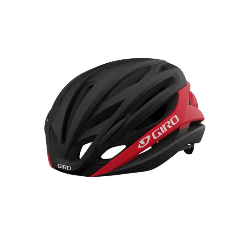 Kask rowerowy szosowy GIRO Syntax Mips matte black/bright red