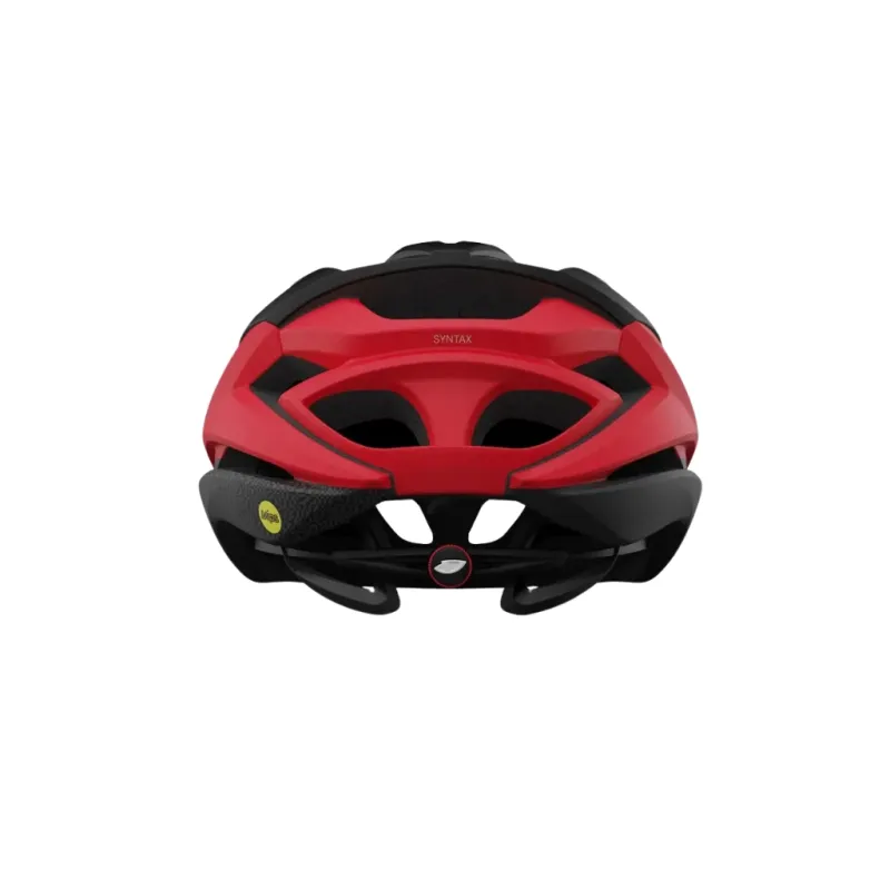Kask rowerowy szosowy GIRO Syntax Mips matte black/bright red