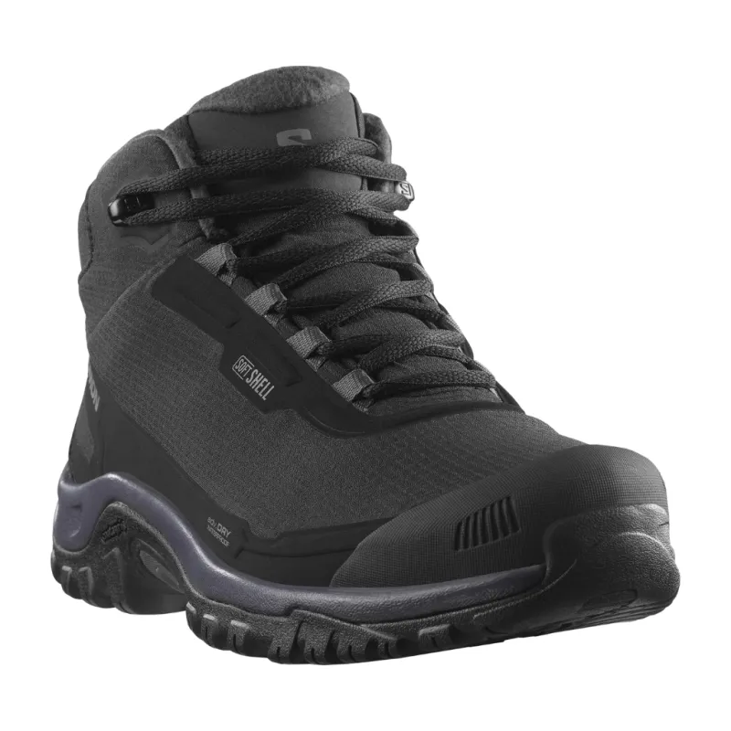 Buty damskie Salomon Shelter waterproof black/nine Iron/excalibur