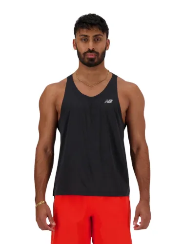 Koszulka bez rękawów męska New Balance RC Essential Tank black