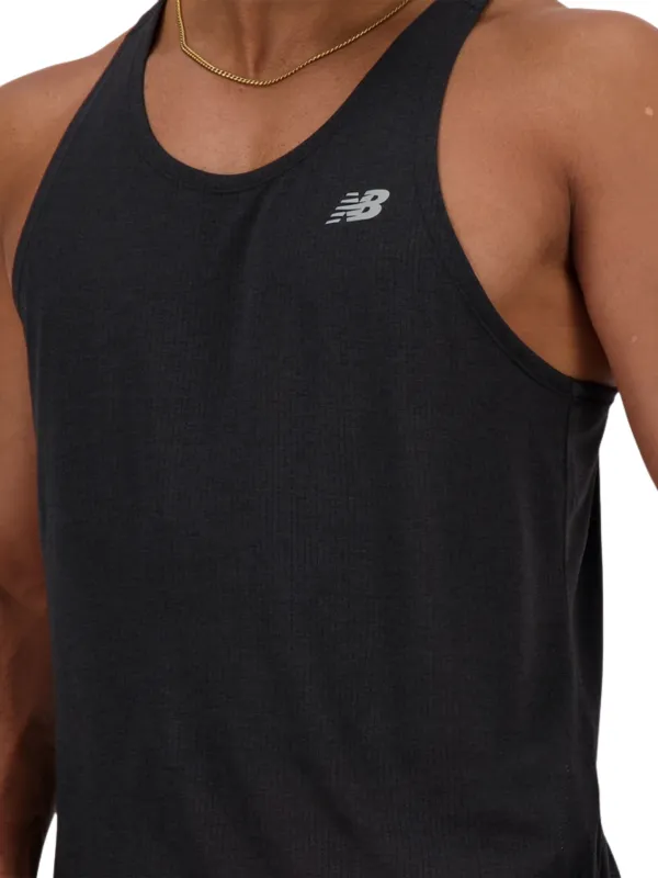 Koszulka bez rękawów męska New Balance RC Essential Tank black
