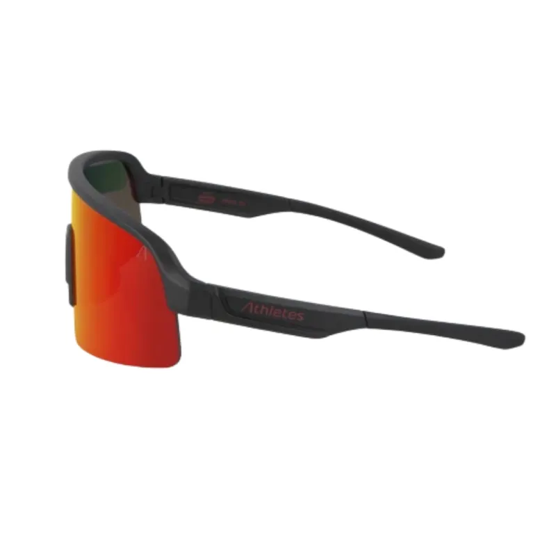 Okulary przeciwsłoneczne Athletes Joyce Polarized matt black red