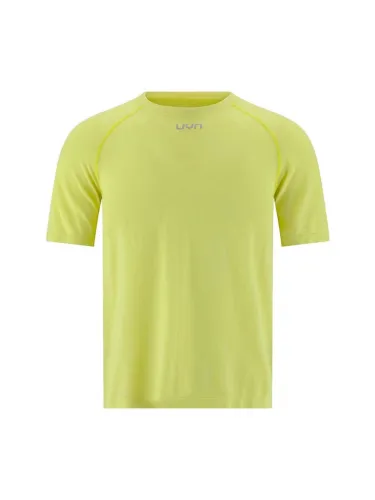 Koszulka męska UYN Kymra OW Shirt Short SL yellow plum