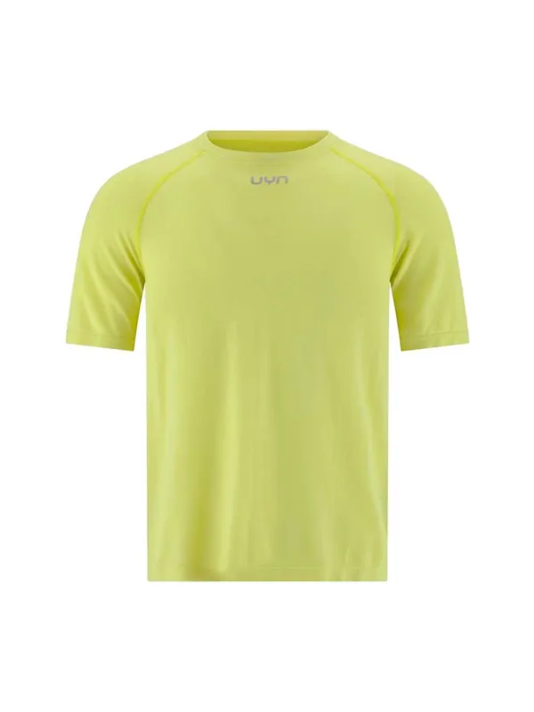 Koszulka męska UYN Kymra OW Shirt Short SL yellow plum