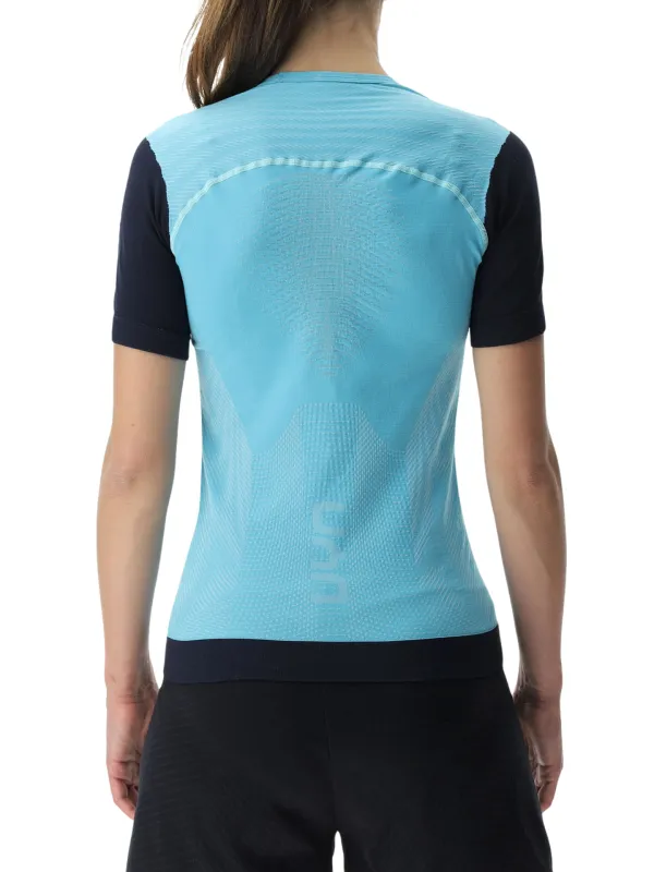 Koszulka damska UYN PB42 OW Shirt Short SL blue radiance/peacot