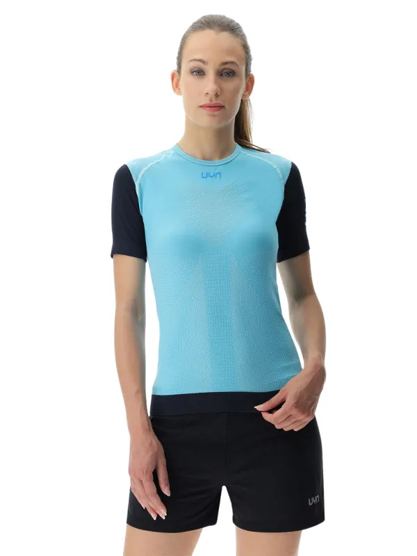 Koszulka damska UYN PB42 OW Shirt Short SL blue radiance/peacot