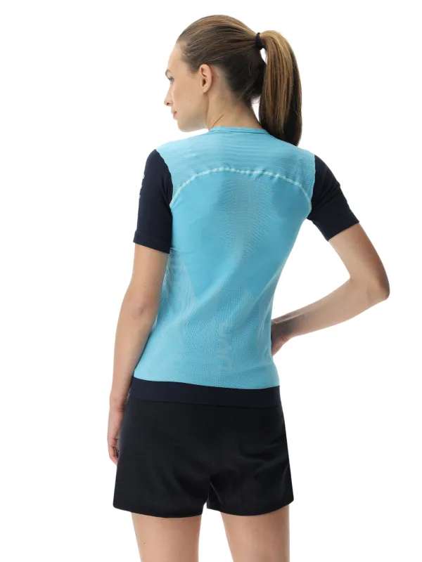 Koszulka damska UYN PB42 OW Shirt Short SL blue radiance/peacot