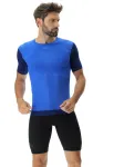 Koszulka męska UYN PB42 OW Shirt Short SL strong blue/peacot