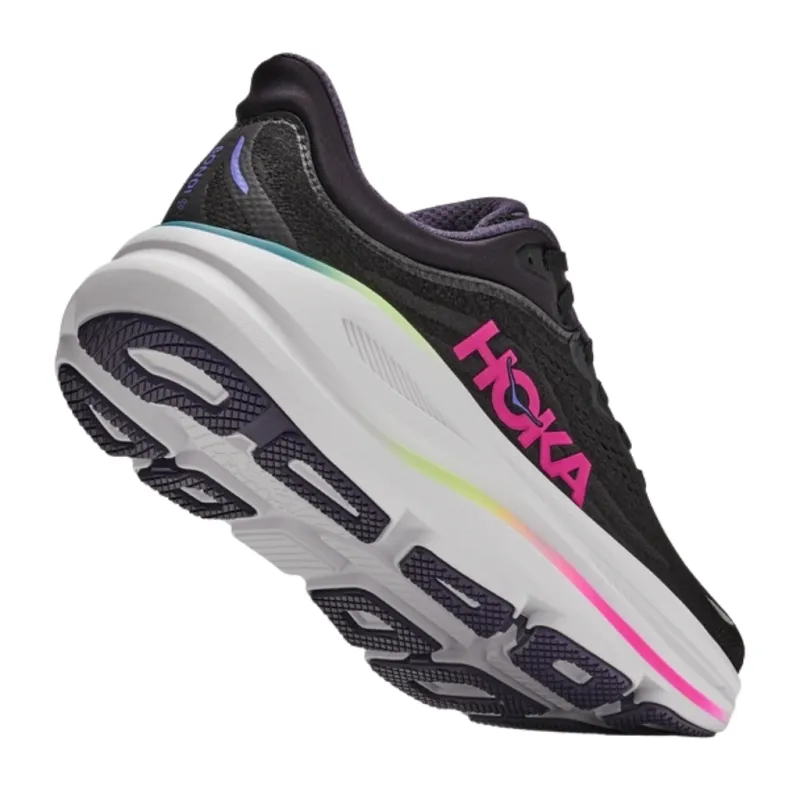 Buty biegowe damskie HOKA Bondi 9 black / neon dragonfruit