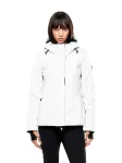 Kurtka narciarska damska EA7 Emporio Armani Kitzbühel Softshell Jacket White
