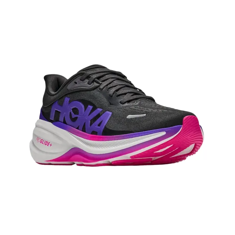 Buty biegowe damskie HOKA Clifton PRO carbon black/cosmic purple