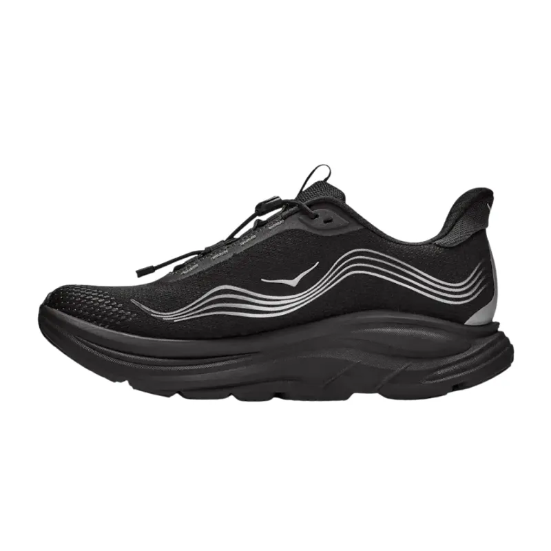 Buty biegowe męskie HOKA Clifton 11 Gore-Tex black / black