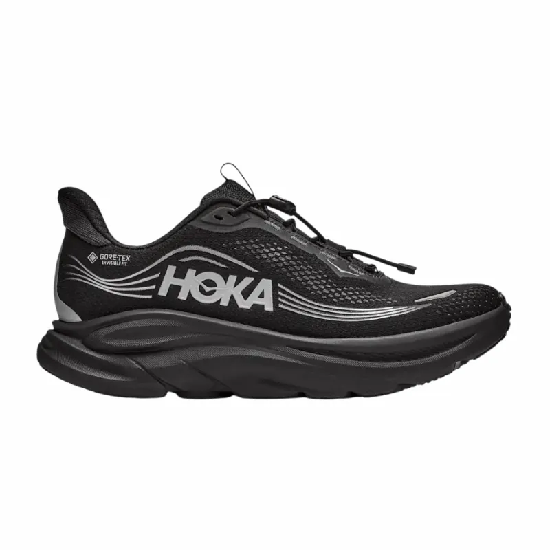 Buty biegowe damskie HOKA Clifton 11 Gore-Tex black / black