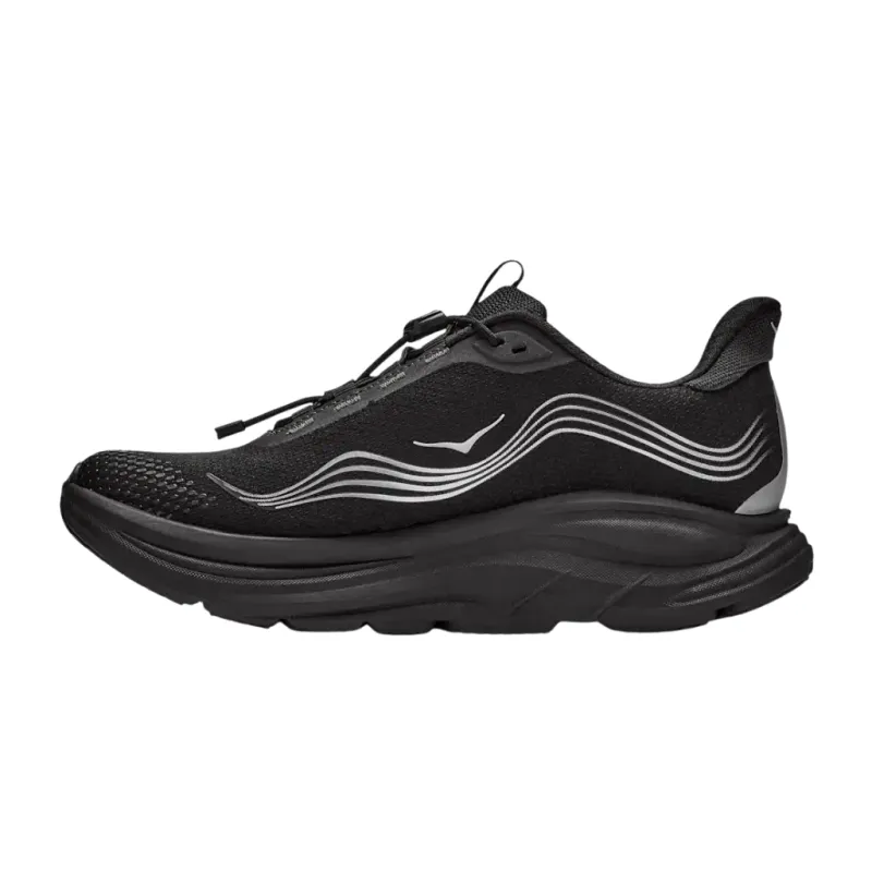 Buty biegowe damskie HOKA Clifton 11 Gore-Tex black / black