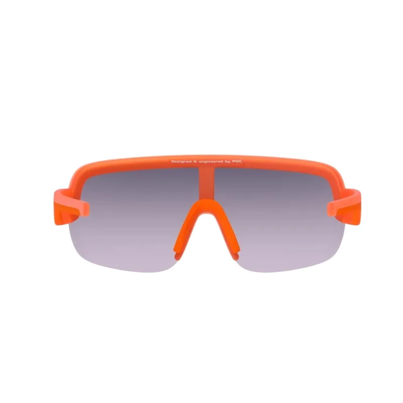 Okulary rowerowe POC Aim Orange Translucent/Clarity Road/Partly Sunny Gold