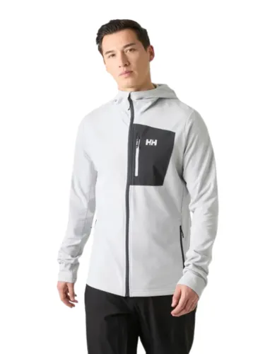 Kurtka męska Helly Hansen Versalite Hooded Fleece Jacket grey fog