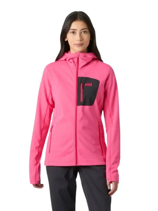 Kurtka damska Helly Hansen Versalite Hooded Fleece Jacket hot pink