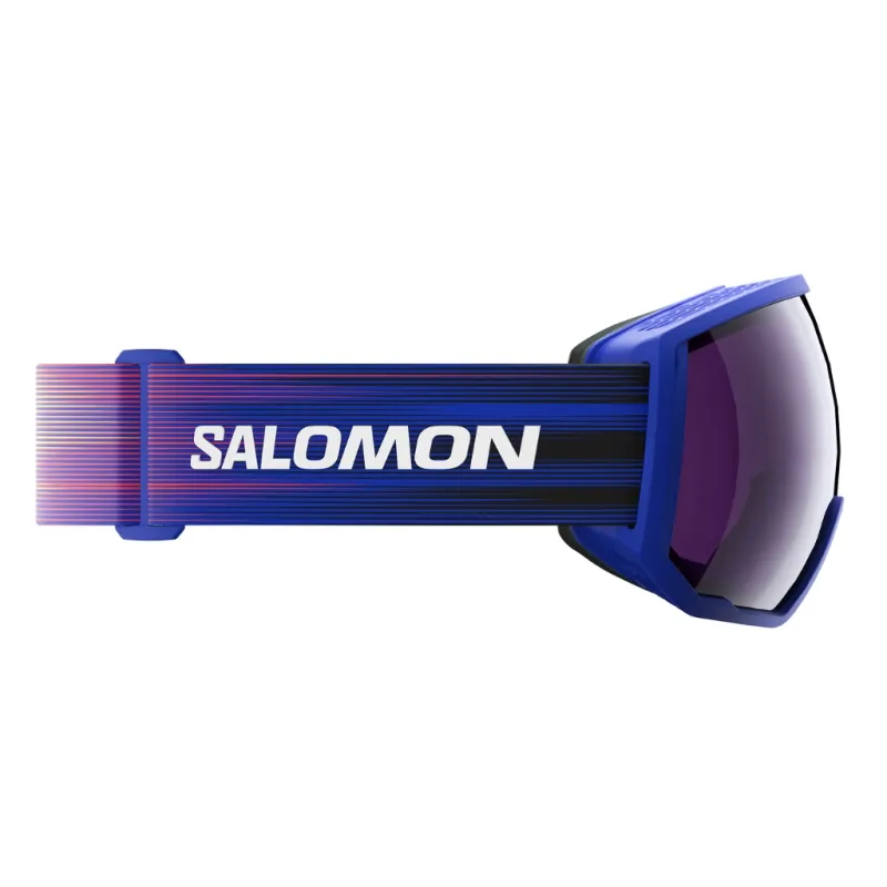 Gogle Salomon Radium Pro Outline SIGMA +1 Lens race blue