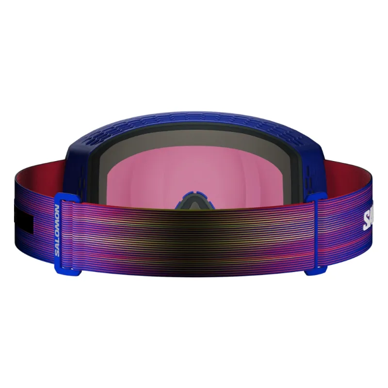Gogle Salomon Radium Pro Outline SIGMA +1 Lens race blue