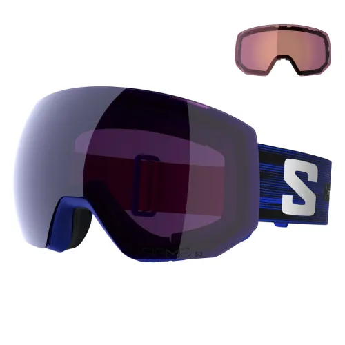 Gogle narciarskie Salomon Radium Pro SIGMA +1 Lens race blue