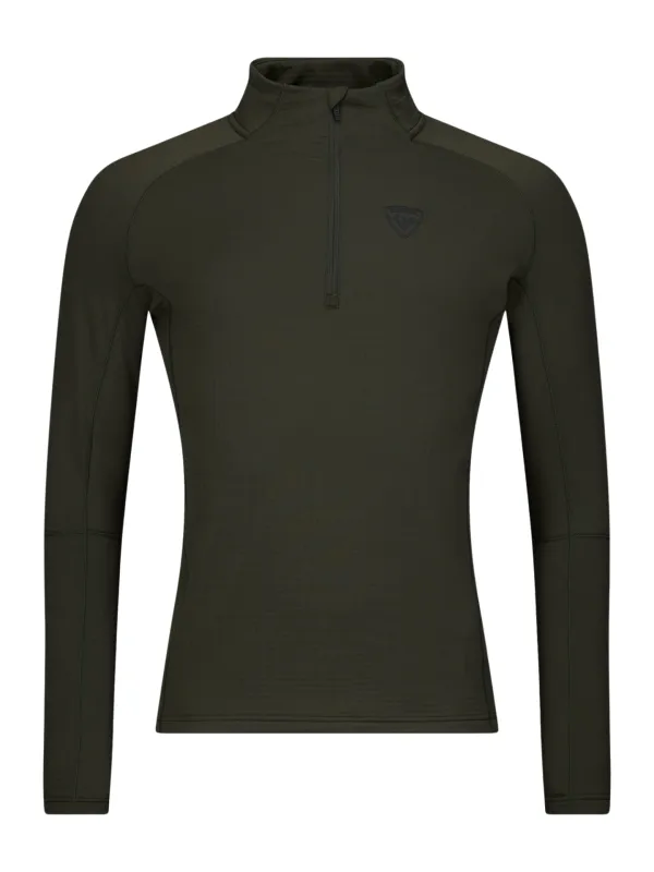 Bluza narciarska Rossignol męska Blackside Fleece HZ olive shadow