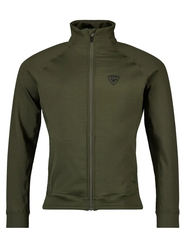 Bluza narciarska Rossignol męska Blackside Fleece FZ olive shadow