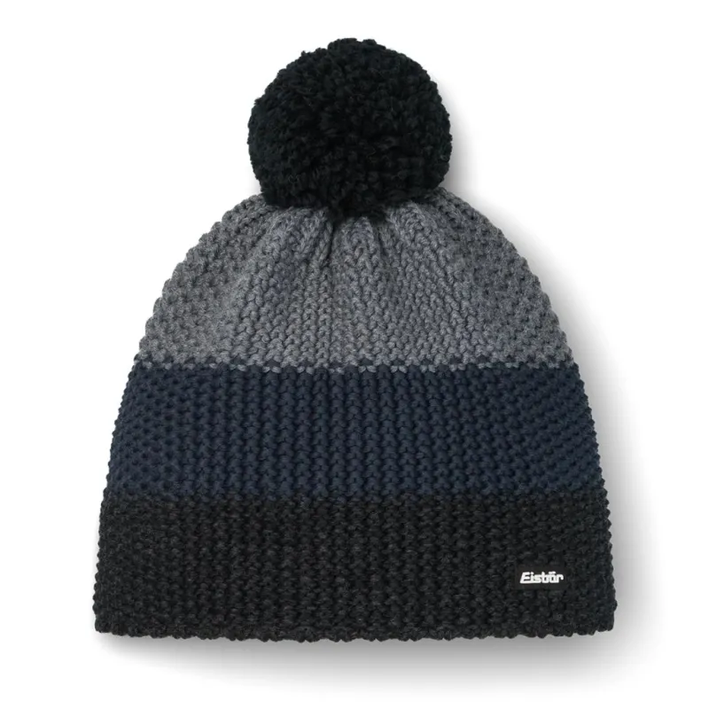 Czapka Eisbar Star Pompon MÜ black