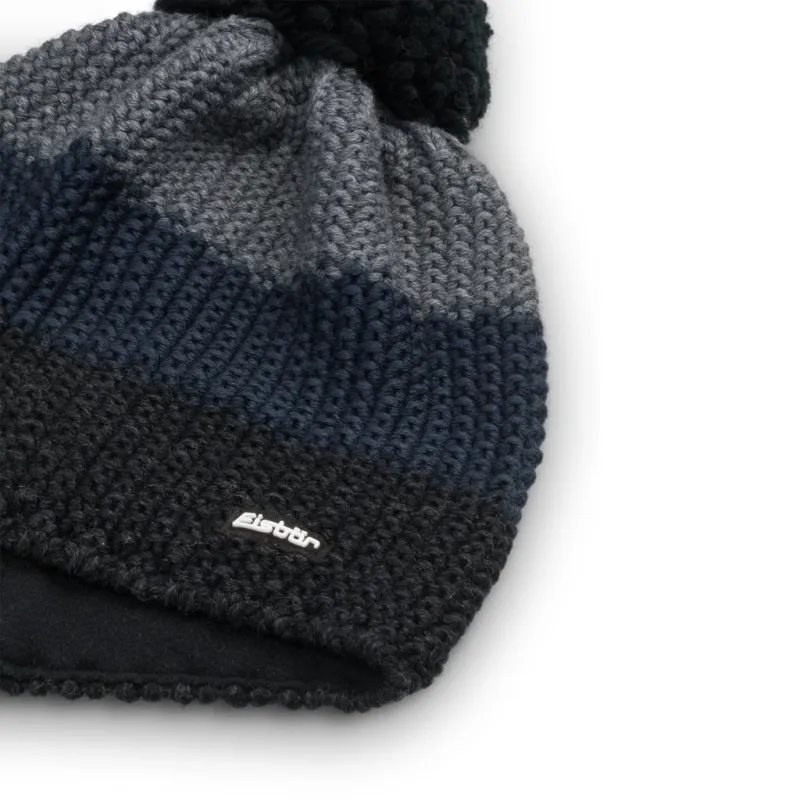 Czapka Eisbar Star Pompon MÜ black