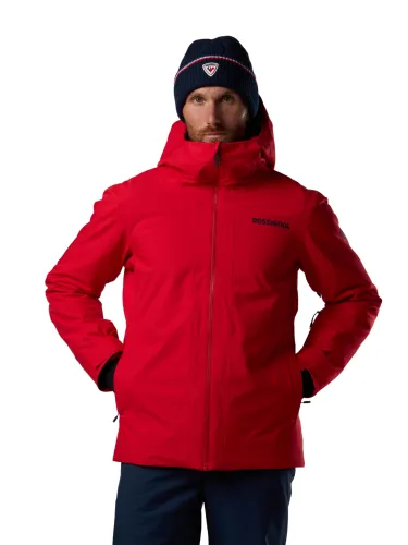 Kurtka narciarska męska Rossignol Rochrun Insulated Sport Red Solid