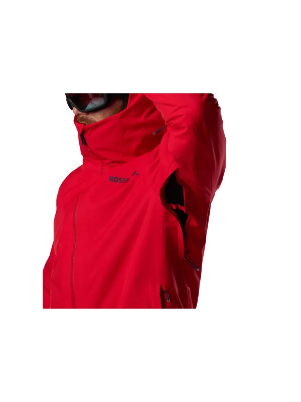 Kurtka narciarska męska Rossignol Rochrun Insulated Sport Red Solid