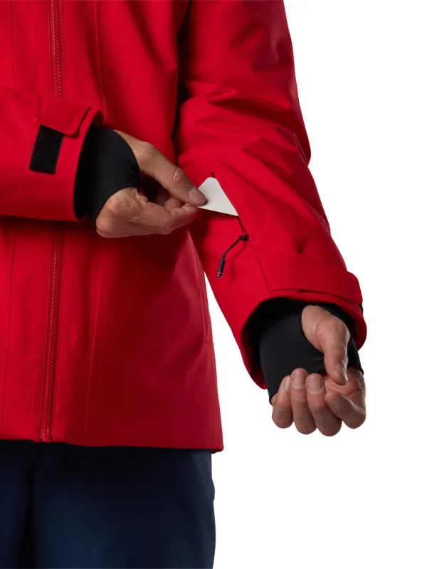 Kurtka narciarska męska Rossignol Rochrun Insulated Sport Red Solid
